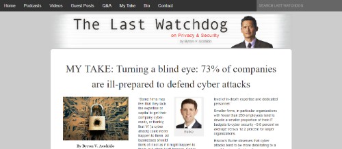 Byron Acohido's Last Watchdog on Privacy & Security