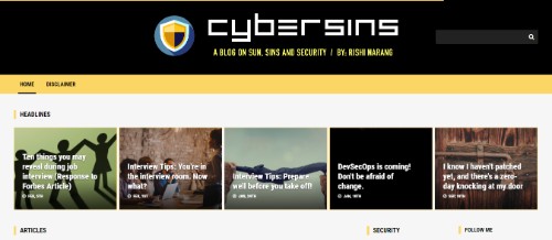Cyber Sins