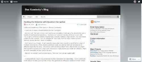 Dan Kaminsky's Blog