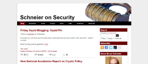 Schneier on Security