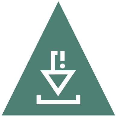 Security warning badge